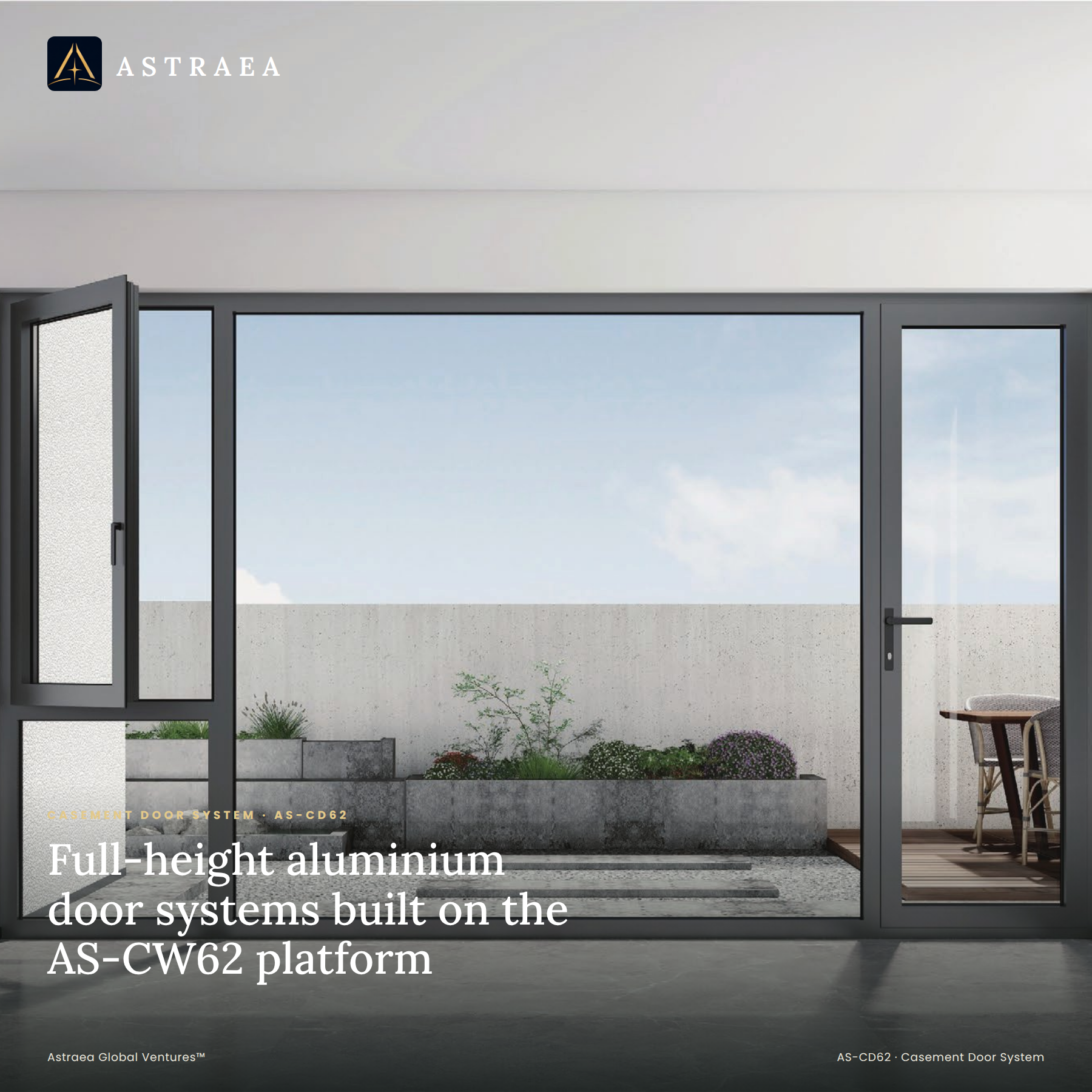 Astraea AS-CD62 casement door system